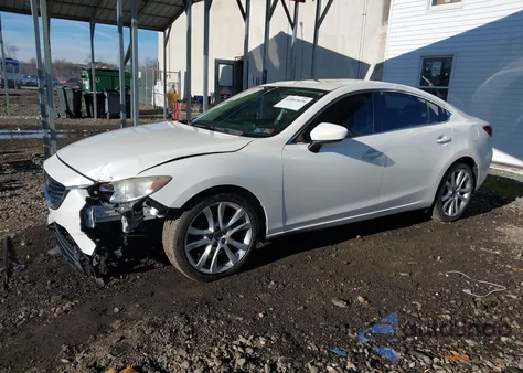 2016 Mazda Mazda6 I Touring from USA, damaged, VIN JM1GJ1V57G1413317